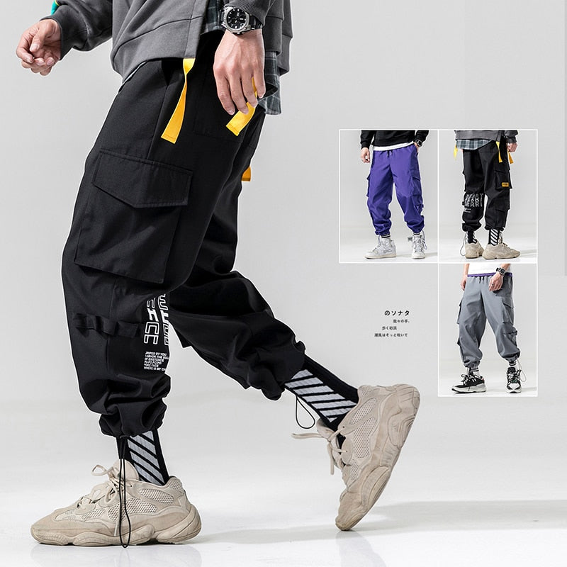Men's Hip Hop Patchwork pants